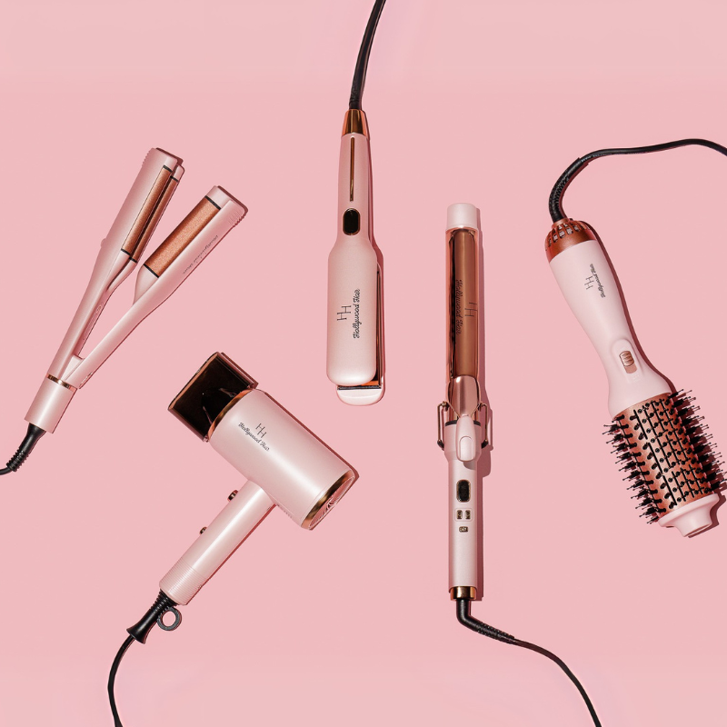 Rose Gold Zestaw Limitowanych Akcesoria do stylizacji włosów
