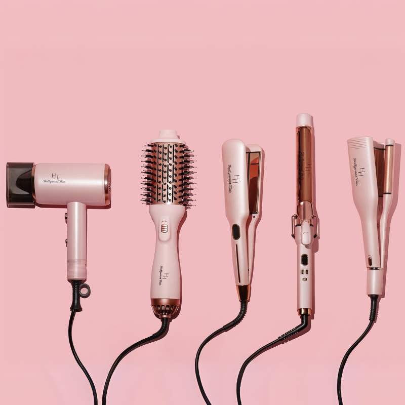 Rose Gold Zestaw Limitowanych Akcesoria do stylizacji włosów