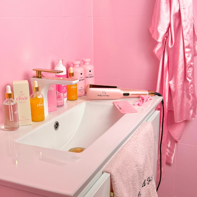 Rose Gold Zestaw Limitowanych Akcesoria do stylizacji włosów