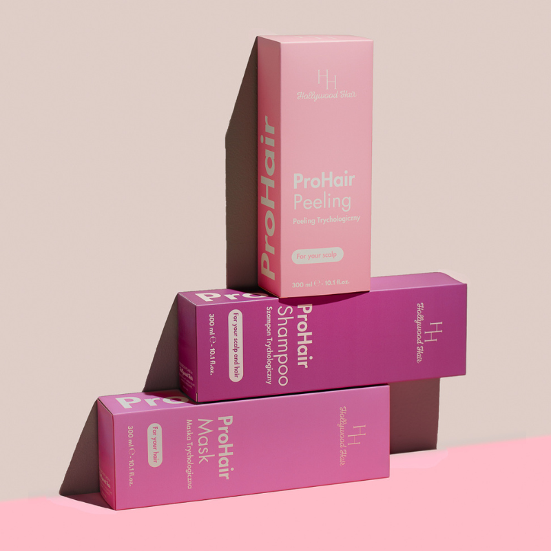 ProHair Shampoo – Trychologiczny szampon z olejkiem z dzikiego imbiru i pantenolem 300 ml