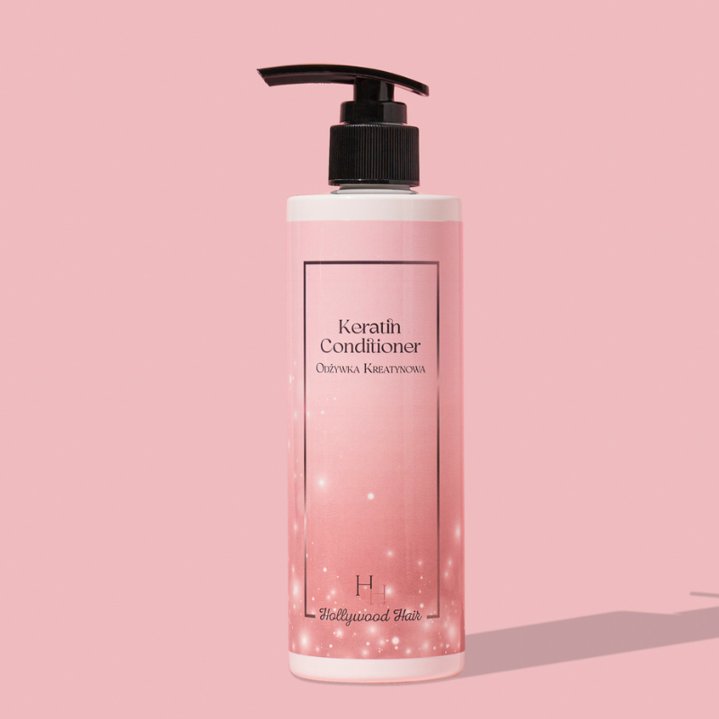Zestaw Keratynowy do Włosów – Szampon i Odżywka z Hydrolizowaną Keratyną | Hollywood Hair