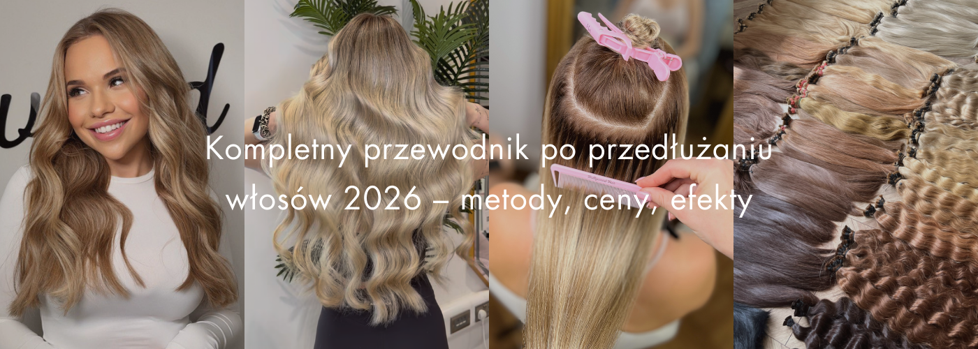 Kompletny przewodnik po przedłużaniu włosów 2026 - metody, ceny, efekty