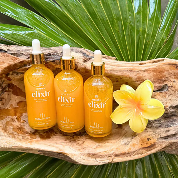 HONEY ELIXIR, odżywcze serum do włosów z miodem i ochroną UV 100 ml - HollywoodHair