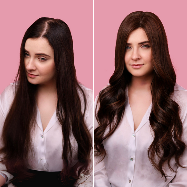 TOPPER NATURALNY CLIP IN DO ZAGĘSZCZANIE WŁOSÓW #20B BRZOSKWINIOWY BLOND