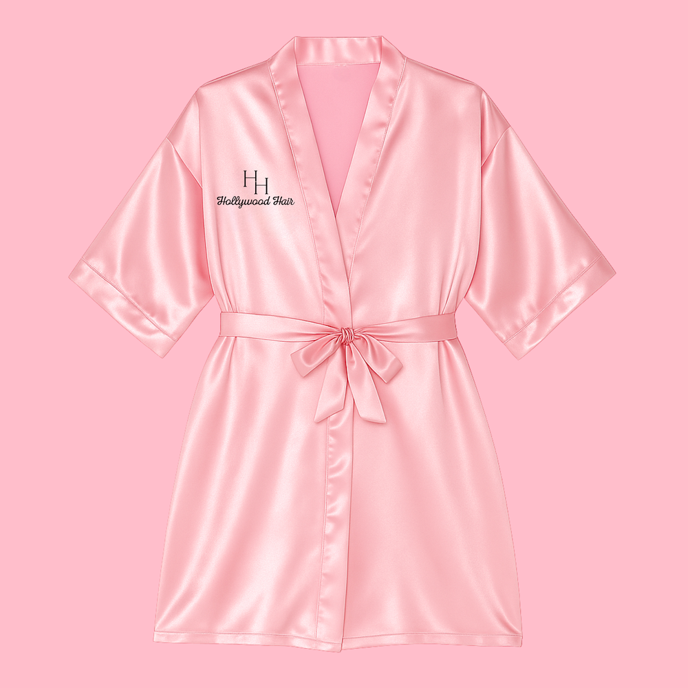 LIMITED EDITION HOLLYWOOD HAIR BATHROBE - THE PINK TOUR EDITION