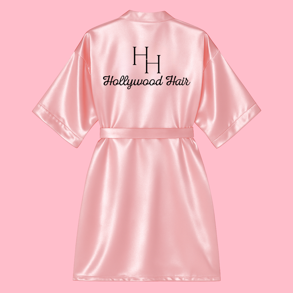 LIMITED EDITION HOLLYWOOD HAIR BATHROBE - THE PINK TOUR EDITION