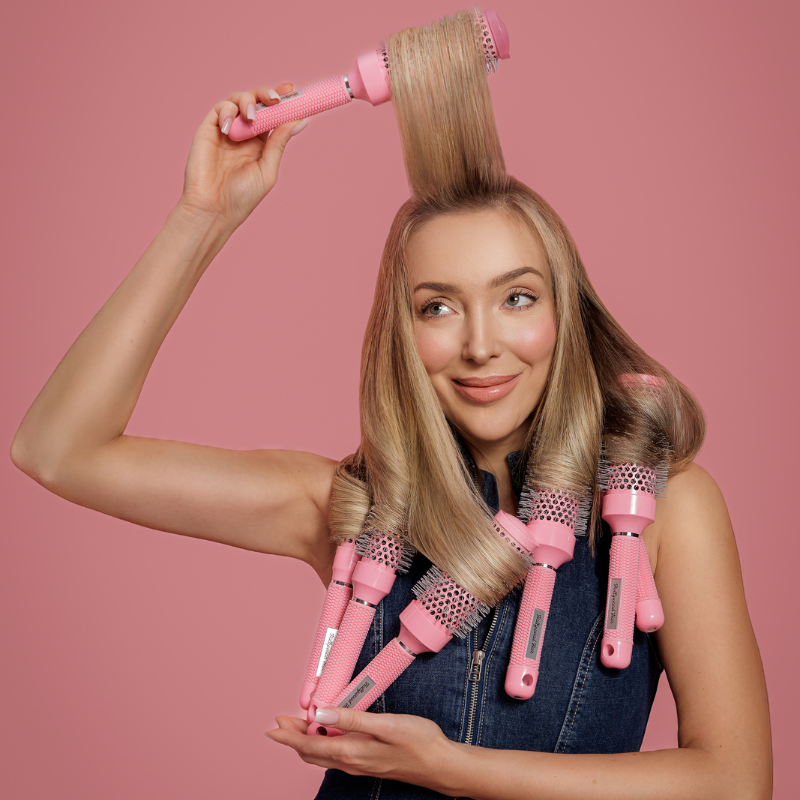 BLOW OUT THERMIC BRUSH 32 MM – Universal brush for styling short and medium hair