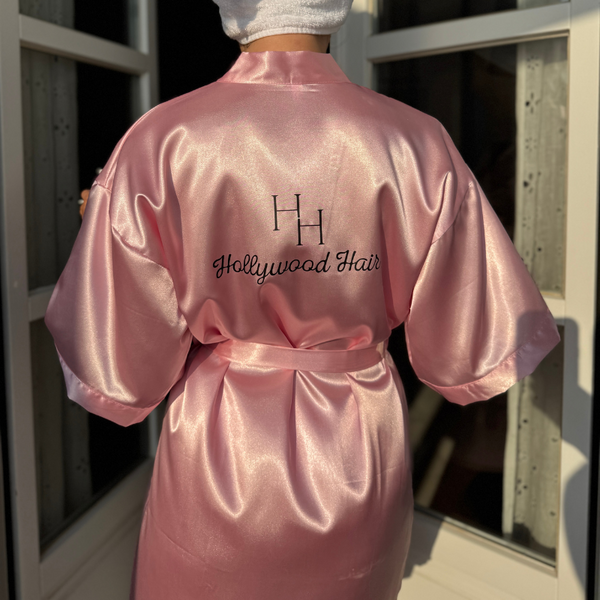 LIMITED EDITION HOLLYWOOD HAIR BATHROBE - THE PINK TOUR EDITION