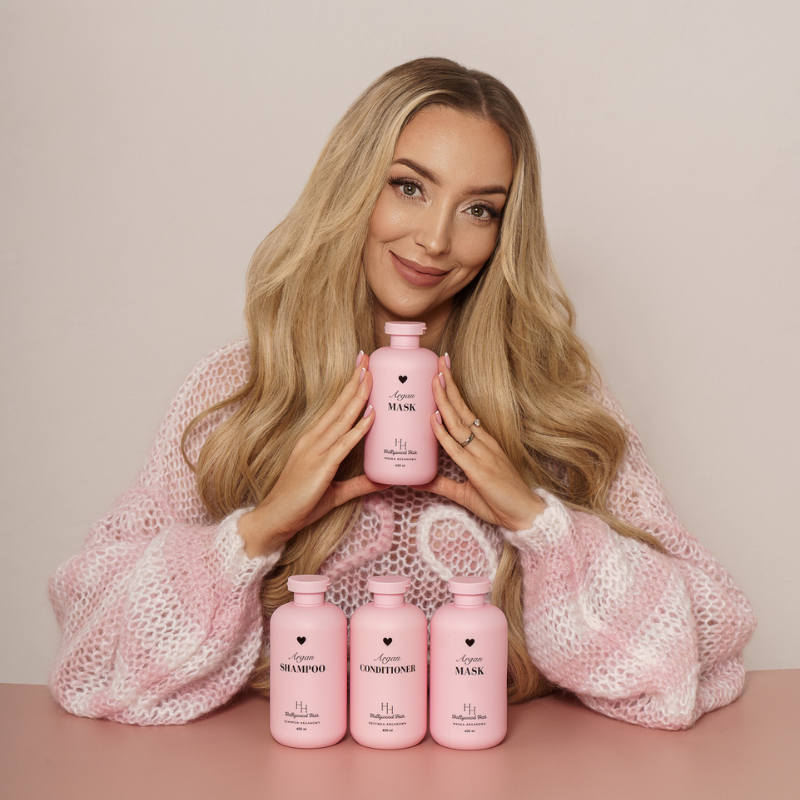 Argan Shampoo with Provitamin B5 – Regeneration and Moisturizing Hollywood Hair 400 ml