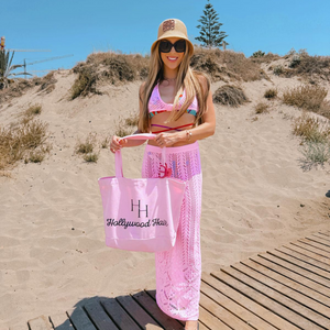 BOLSA PARA EL PELO HOLLYWOOD DE EDICIÓN LIMITADA - Incluye un mini pañuelo de bolsillo