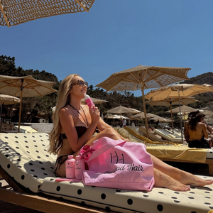 BOLSA PARA EL PELO HOLLYWOOD DE EDICIÓN LIMITADA - Incluye un mini pañuelo de bolsillo