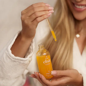 HONEY ELIXIR, odżywcze serum do włosów z miodem i ochroną UV 100 ml - HollywoodHair
