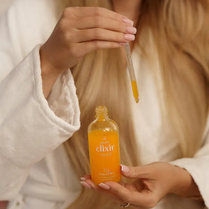 HONEY ELIXIR, odżywcze serum do włosów z miodem i ochroną UV 100 ml - HollywoodHair