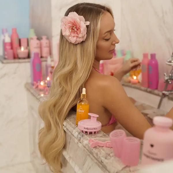 HONEY ELIXIR, odżywcze serum do włosów z miodem i ochroną UV 100 ml - HollywoodHair