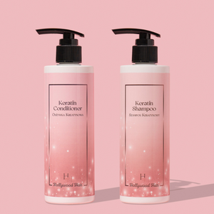 Acondicionador Hollywood Hair con Keratina Hidrolizada y Pantenol – Regeneración y Brillo 300 ml