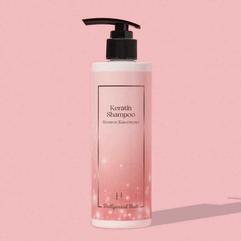 🎁 Wygładzający Szampon Keratynowy, do każdego rodzaju włosów 300 ml (100% off)