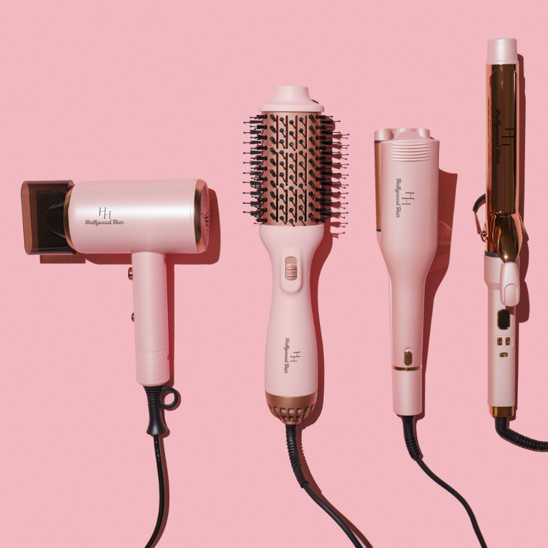 Rose Gold Zestaw Limitowanych Akcesoria do stylizacji włosów