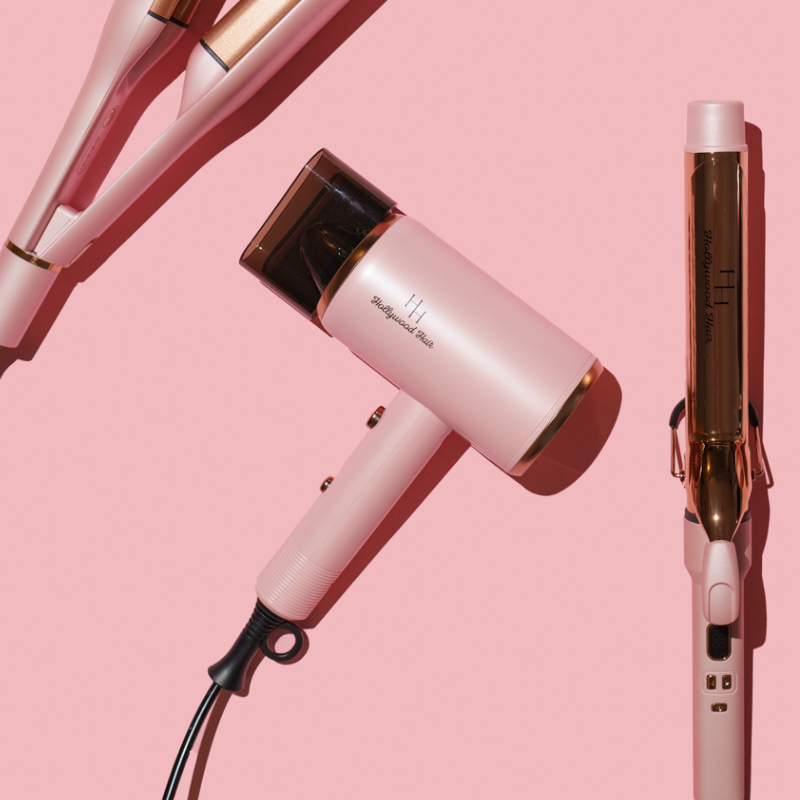 Rose Gold Zestaw Limitowanych Akcesoria do stylizacji włosów