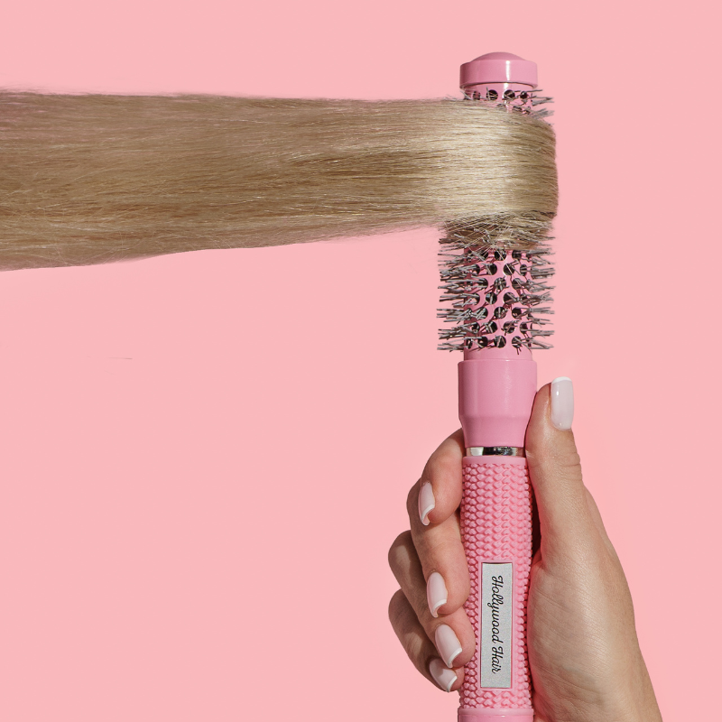 CEPILLO TÉRMICO PARA SECADO DE 25 mm - Cepillo profesional para dar forma al flequillo y al cabello corto