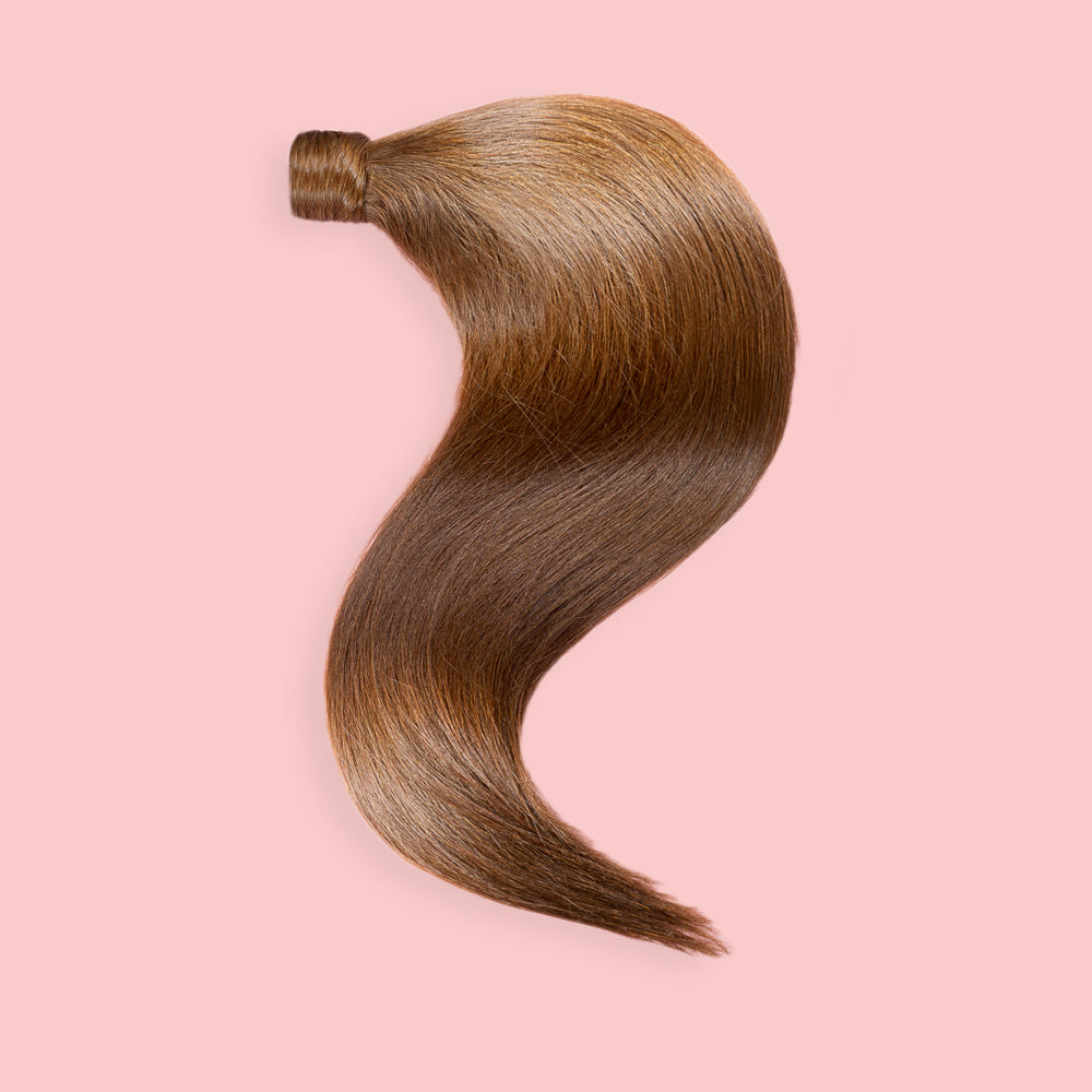 NATURAL PONY 50-70 CM #6B WARM BROWN