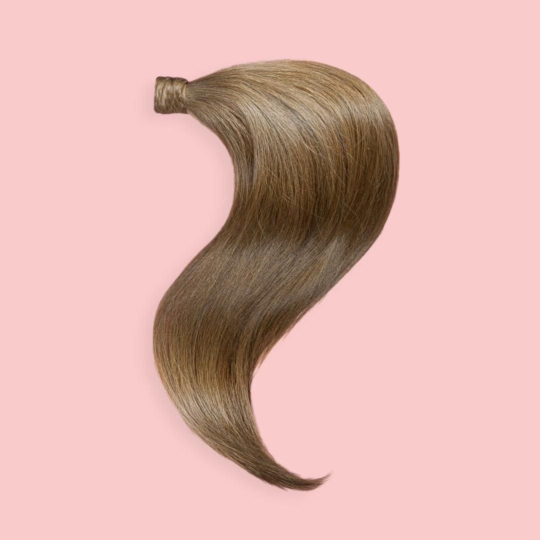 COLA DE CABALLO NATURAL 60-70 CM #8B MARRÓN NATURAL