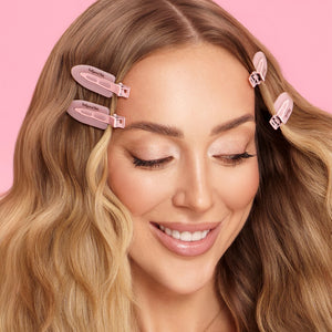 HH Clips – Horquillas de Silicona Barbie Pink (6 uds.)