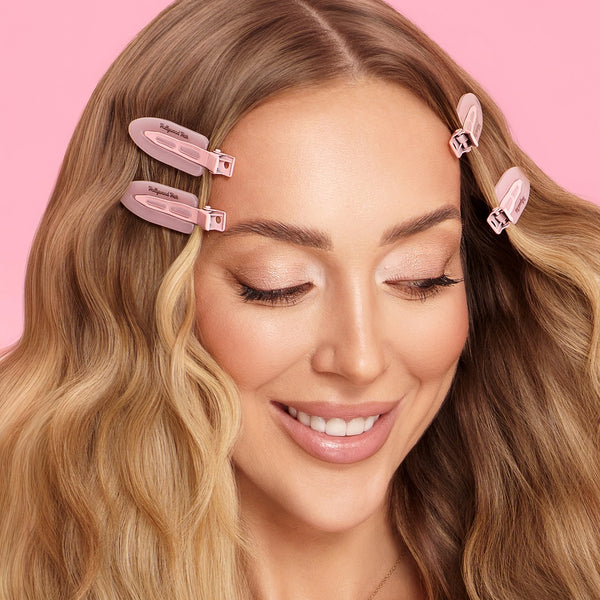 HH Clips – Horquillas de Silicona Barbie Pink (6 uds.)