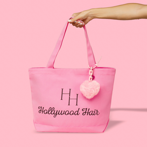 BOLSA PARA EL PELO HOLLYWOOD DE EDICIÓN LIMITADA - Incluye un mini pañuelo de bolsillo