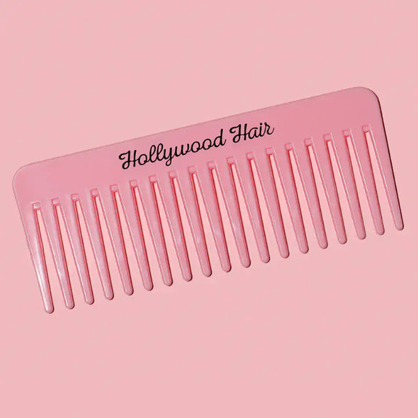 Un peine ancho para peinar todo tipo de cabello.