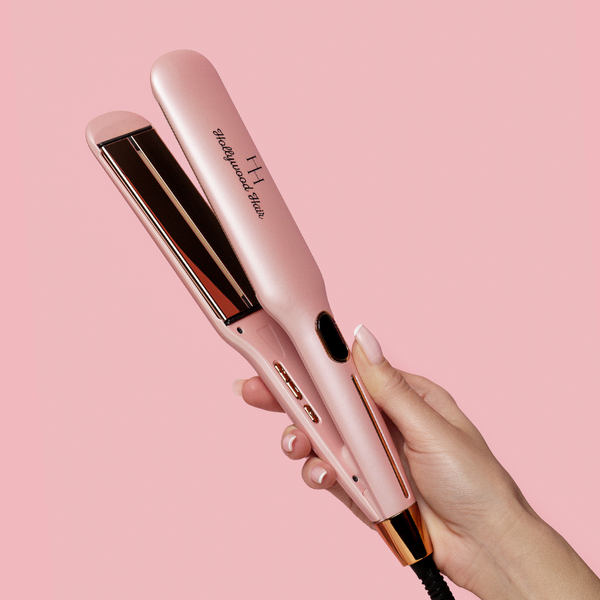 LISO COMO UNA HOJA, Tecnología de campo iónico, Plancha de pelo Hollywood